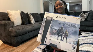 UNBOXING MY NEW PS5!!