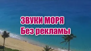 Шум моря для глубокого сна без рекламы. 1 час звуки моря.