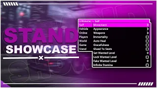 STAND MOD MENU SHOWCASE UPDATED* | GTA ONLINE | Recovery & Protection Expert