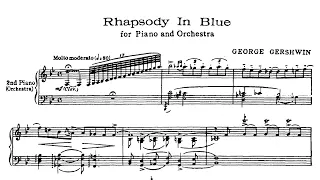 Gershwin - Rhapsody in Blue SHEET MUSIC