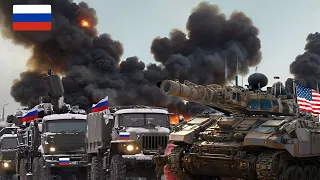 RUSSIAN Invasion Over! The ammunition vehicle was destroyed while passing through Ukraine