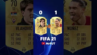 VLAHOVIĆ vs NÚÑEZ 🤯 #fifa23 #fifa22 #fifa #fut #football #vlahovic #nunez