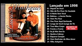 LUCAS E MATHEUS (1998) - CD COMPLETO