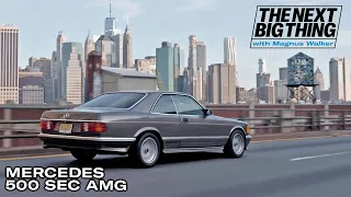 The Mercedes-Benz 500 SEC AMG is pure '80s excess | The Next Big Thing with Magnus Walker | Ep. 201