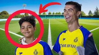 Vous Ne Croirez Pas à Quel Point Cristiano Ronaldo JR Est Devenu FORT