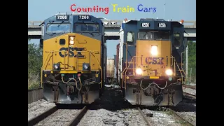 Counting Trains : 14 cars  #daveutmba #railway #railroad #railfans #train #trainsfortoddlers