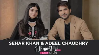 Sehar Khan & Adeel Chaudhry | Fatima & Mutahir from Fasiq | Gup Shup with FUCHSIA