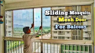 Mosquito Mesh Sliding Windows For Balcony Premium Quality K.G.N Services Hyderabad 7676696786