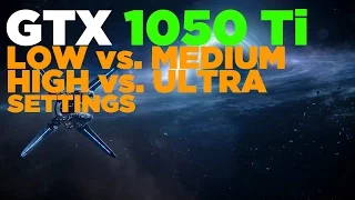 Mass Effect Andromeda | i5 2500 | GTX 1050 Ti | Low vs. Medium vs. High vs. Ultra Settings | 1080p