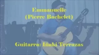 Emmanuelle - Pierre Bachelet (Solo classical guitar)
