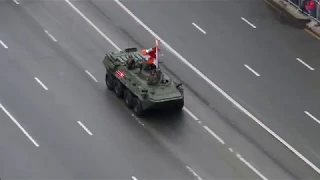 Парад Победы 9 мая 2017 года [ бронетехника и танки ] ул. Новый Арбат