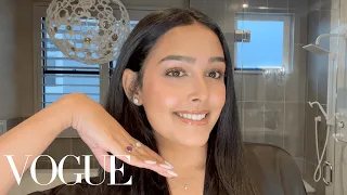 Aesha Kothamdi's Guide to Glowy Everyday Makeup | Beauty Secrets | Vogue *inspired*