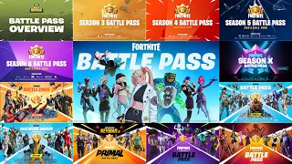 All Fortnite Battle Pass Trailers (Season 1 - Season 22)