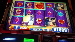 Vampire's Embrace Slot Machine Bonus $4 Max Bet win