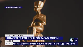 King Tut exhibit opens at Las Vegas Luxor