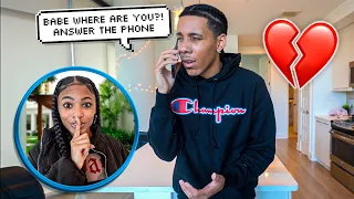 Leaving My Boyfriend And Not Responding To Him!!! *PRANK*