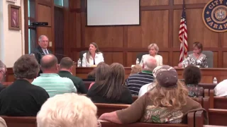 Harahan City Council Meeting  July 27, 2017  part 1