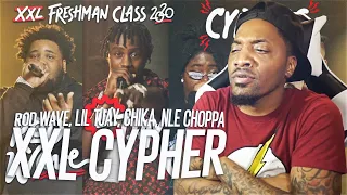 NLE Choppa, Rod Wave, Lil Tjay and Chika's 2020 XXL Freshman Cypher (REACTION!!!)