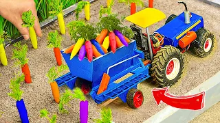 Top diy tractor making mini Concrete bridge #8| diy tractor | water pump | @KeepVilla |DongAnh mini