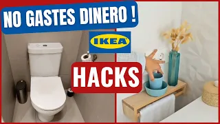 IKEA |TRUCOS GENIALES PARA CUARTOS DE BAÑO CON POCO  DINERO 😉 |GENIUS HACKS#ikeahack