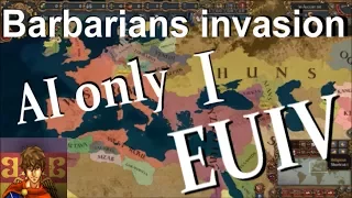 Eu4 Barbarians invasion AI only| Eu4 extended timeline AI only world|Episode 1