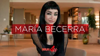 20 preguntas a MARÍA BECERRA | ¿Cuántos tatuajes tiene? ¿Una anécdota con Tini?