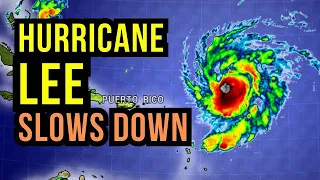 Hurricane Lee Slows Down and could Stall...