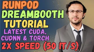 How To Install DreamBooth & Automatic1111 On RunPod & Latest Libraries - 2x Speed Up - cudDNN - CUDA