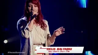 ✌ Delia Baltariu - You Don't Own Me ✌ O voce plină de emoţie! VOCEA României 2019 HD