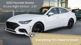 What YOU Need to Know BEFORE Buying a 2022 Hyundai Sonata N Line Night Edition