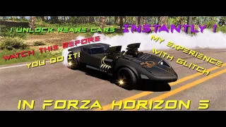 WATCH BEFORE‼ DOING NEW INSANE FORZA HORIZON 5 GLITCH -UNLOCK ALL RARE/EXCLUSIVE CARS INSTANTLY TEST