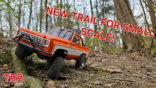 Running a new trail with fcx24 Blazer!