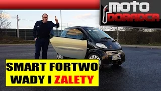 Smart FORTWO WADY I ZALETY #MOTODORADCA