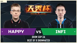WC3 - Show Cup #34 - [UD] Happy vs. Infi [NE]
