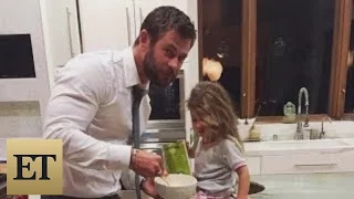 Chris Hemsworth Says His 3-Year-Old Daughter Asked Him for a Penis