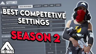 Best COMPETITIVE settings for THE FINALS SEASON 2