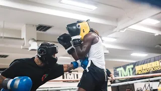 J’hon Ingram Having Sparring Wars At TMT Gym vs Rajon Chance