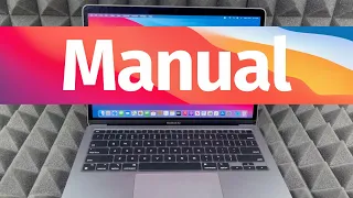 MacBook Air M1 Basics - Mac Manual Guide for Beginners - New to Mac