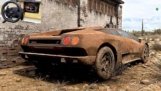 Rebuilding Lamborghini Diablo GTR |Forza Horizon 5 |Logitech G923- Gameplay