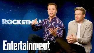 Taron Egerton And Richard Madden's Awkward Dance Classes On Set Of Rocketman | Entertainment Weekly
