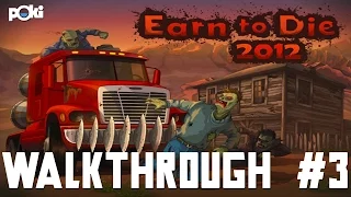 Cactus Ride! Earn to Die 2012 Walkthrough, part 03