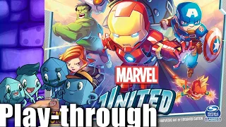 Marvel United Live Play Through