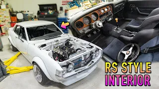 1977 Toyota Celica RestoMod Build - EP9 - Amazing Interior Overhaul