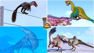 New Cretaceous Predator DLC Pack, Tarbosaurus, Gigantoraptor, Utahraptor🦖 Jurassic World Evolution 2