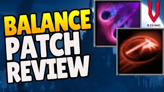 Chaos Volley Got Nerfed! - V Rising Balance Patch Review