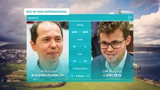 Chess.com Isle of Man International: Round 4 | Kazimdzhanov Vs Carlsen