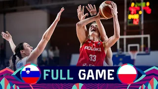 Slovenia v Poland | Full Basketball Game | FIBA Women's EuroBasket 2023 Qualifiers