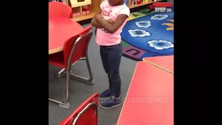 Badazz Little Girl Throws A Temper Tantrum In Class!   Video