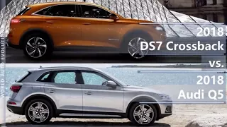 2018 DS7 Crossback vs 2018 Audi Q5 (technical comparison)