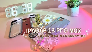 iPhone 13 Pro Max cases and accessories | cute and aesthetic unboxing ✨🤍